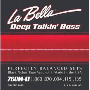 Струны для 5-ти струнной бас гитары La Bella 760N-B Deep Talkin Bass