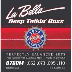 Струны для бас-гитары La Bella 0760M Deep Talkin Bass
