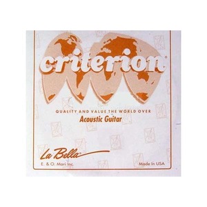Струна отдельная для акустической гитары La Bella CGW038 Criterion