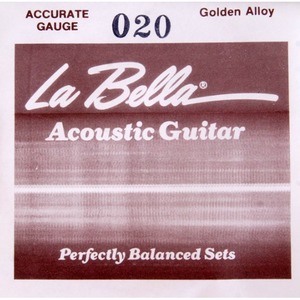 Струна для акустической гитары LA BELLA GW020