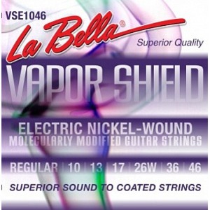Струны для электрогитары LA BELLA VSE1046 Vapor Shield