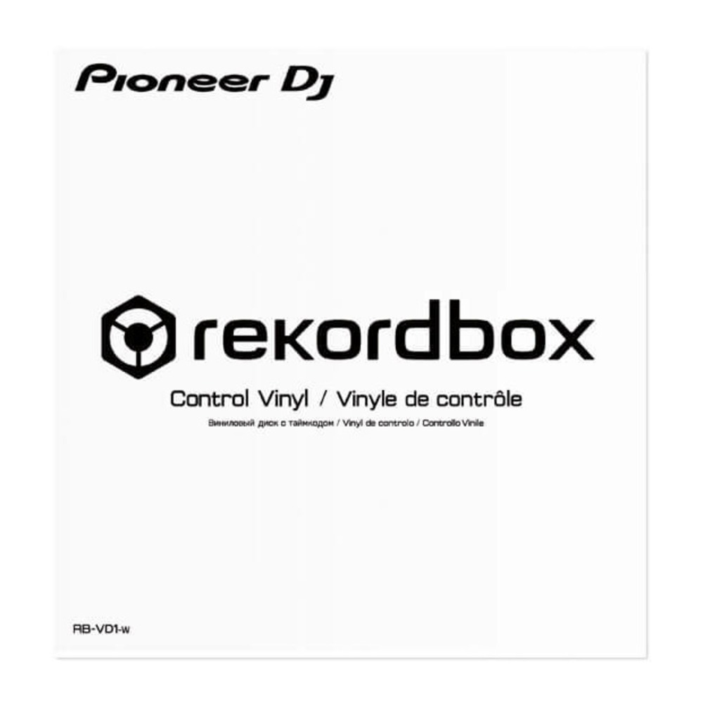 Тайм-код пластинка для программного обеспечения Pioneer RB-VD1-W