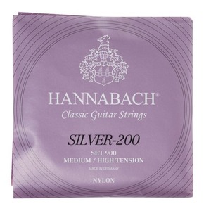 Струны для классической гитары Hannabach 900MHT SILVER 200