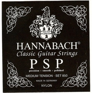 Струны для классической гитары Hannabach 850MT Black PSP