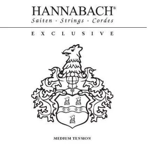 Струны для классической гитары Hannabach EXCLMT Exclusive Black