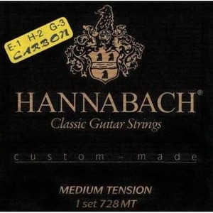 Струны для классической гитары Hannabach 728MTC CARBON Custom Made