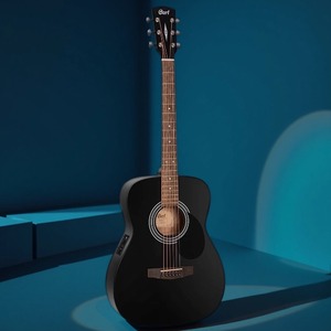 Электроакустическая гитара Cort AF510E-BKS