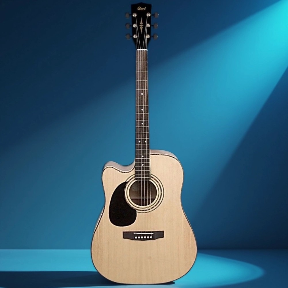 Гитара леворукая электроакустическая Cort AD880CE-LH-NS