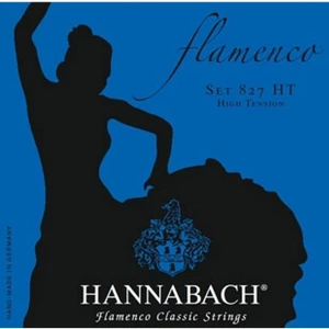 Струны для классической гитары Hannabach 827HT Blue FLAMENCO
