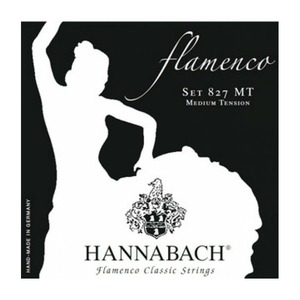 Струны для классической гитары Hannabach 827MT Black FLAMENCO
