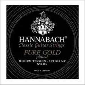 Струны для классической гитары Hannabach 825MT Black PURE GOLD
