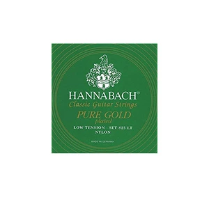 Струны для классической гитары Hannabach 825LT Green PURE GOLD