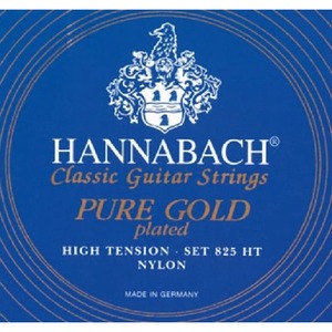 Струны для классической гитары Hannabach 825HT Blue PURE GOLD