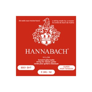 Струны для классической гитары Hannabach 800SHT Red SILVER PLATED