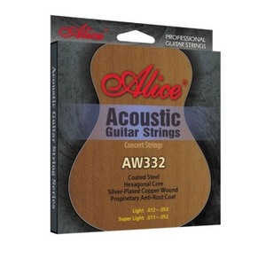 Струны для акустической гитары Alice AW332-SL