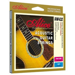 Струны для акустической гитары Alice AW432P-SL