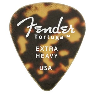 Медиатор Fender TORTUGA PICKS 351 XHVY 6 PK