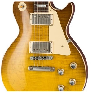 Электрогитара Les Paul Gibson CUSTOM 60 Les Paul Standard Honey Lemon Fade VOS NH