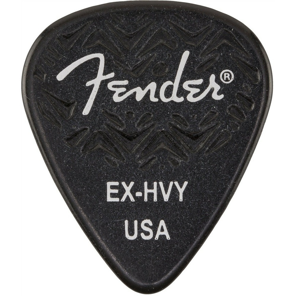 Медиатор Fender WAVELENGTH 351 X HVY 6 PK BLACK