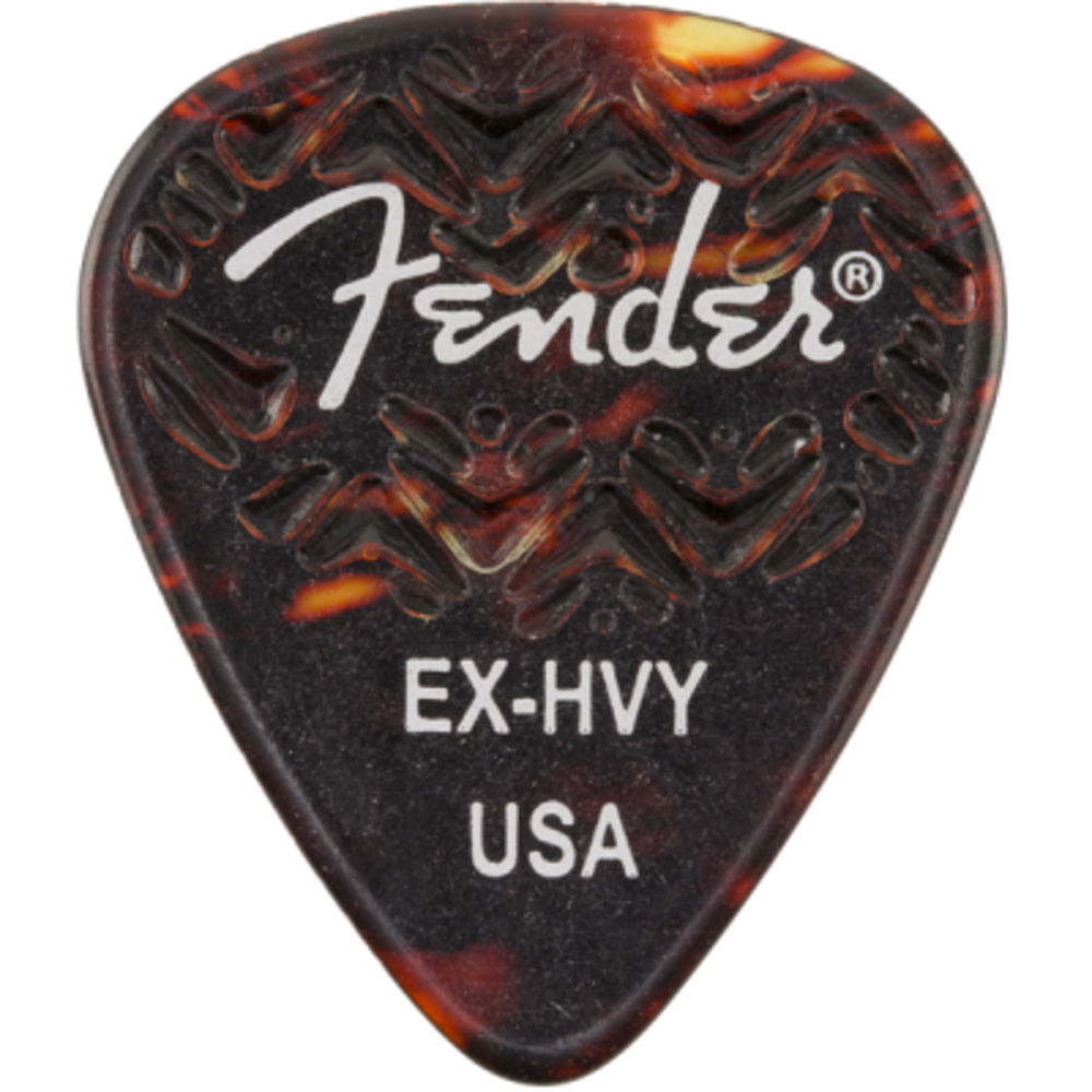 Медиатор Fender WAVELENGTH 351 X HVY 6 PK TORTOISESHELL
