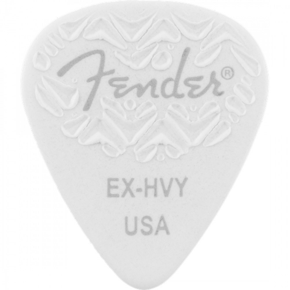 Медиатор Fender WAVELENGTH 351 X HVY 6 PK WHITE
