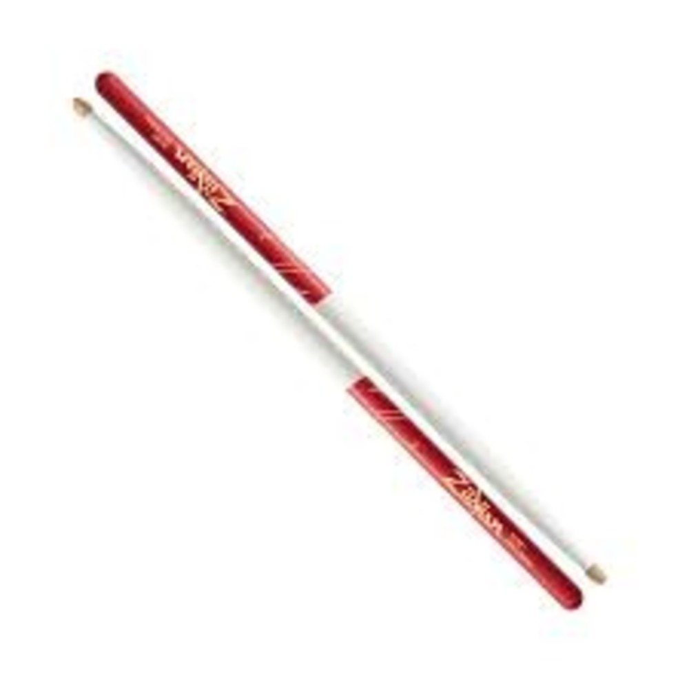 Палочки для барабана ZILDJIAN Z5AACWDR 5A ACORN WHITE w/ RED DIP