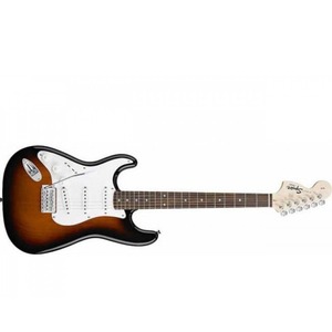 Гитара леворукая Fender SQUIER AFFINITY STRATOCASTER LEFT HANDED LRL BROWN SUNBURST