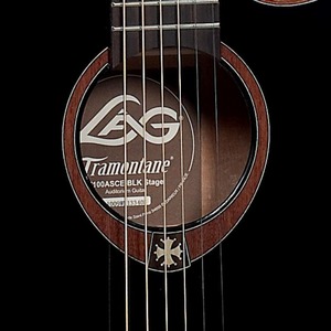 Электроакустическая гитара LAG T100ASCE-BLK
