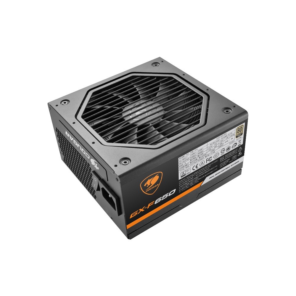 Блок питания для компьютера Cougar GX-F650, 80+ Gold