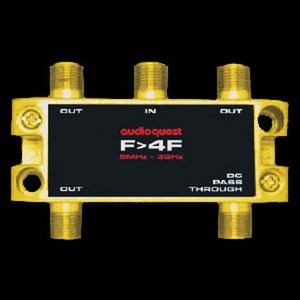 Усилитель-распределитель ВЧ сигнала Audioquest F Splitter 1-4