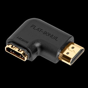 Переходник HDMI - HDMI Audioquest Flat 90 NU/L Adapter