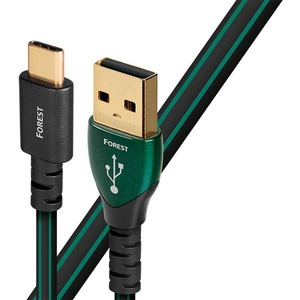 Кабель USB 3.1 Тип C - USB 2.0 Тип A Audioquest Forest USB A-C 0.75m