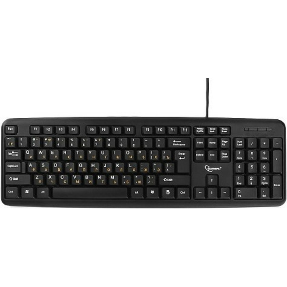 Проводная клавиатура Gembird KB-8353U-BL