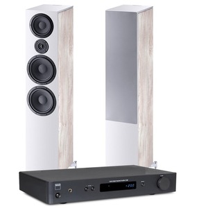 Напольная акустика HECO AURORA 1000 white + NAD C328