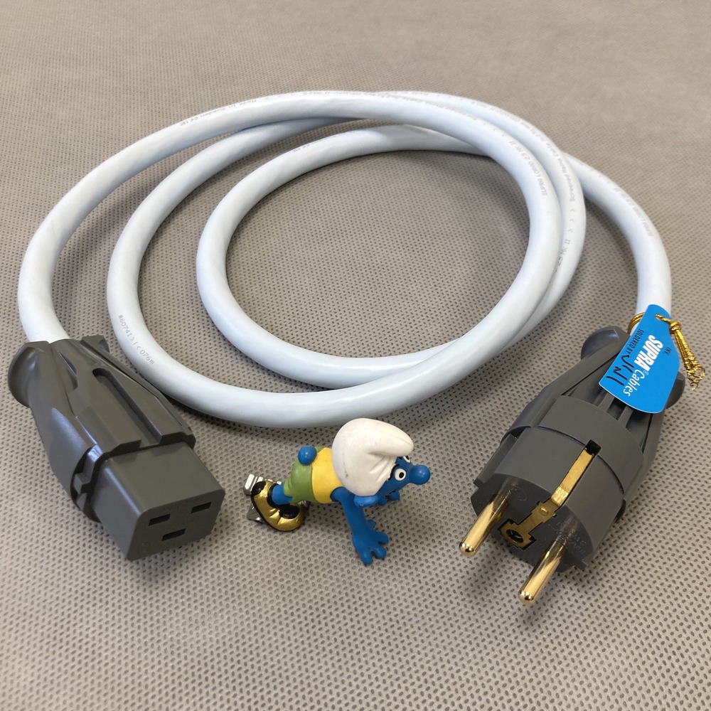 Кабель силовой Schuko - IEC C19 Supra LoRad 2.5 CS-EU (16A) 1.5m