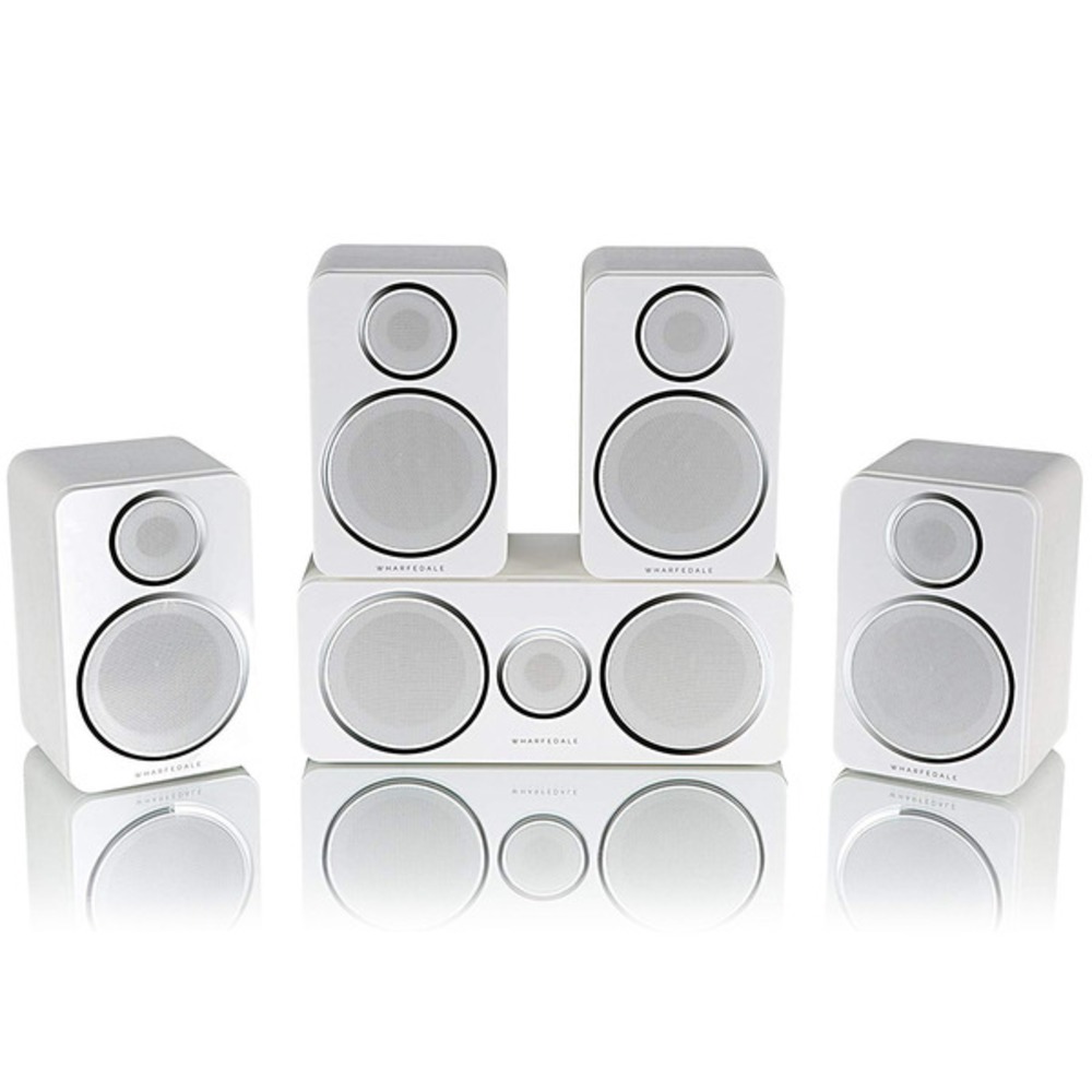 Комплект акустических систем Wharfedale 5.0 DX-2 HCP System white leather