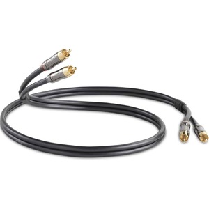 Кабель аудио 2xRCA - 2xRCA QED (QE6100) Performance Audio Graphite 0.6m