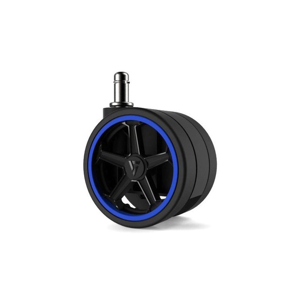 Набор колес для игрового кресла Vertagear Penta RS1 75mm Black/Blue