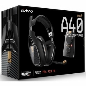 Игровая гарнитура Astro Gaming A40 TR + MixAmp Pro TR (Black) PS4, PS3, PC, Mac