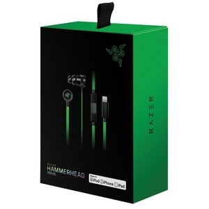 Наушники внутриканальные для iPhone Razer Hammerhead for iOS