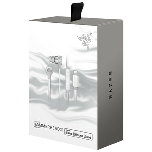 Наушники внутриканальные для iPhone Razer Hammerhead for iOS Mercury Edition