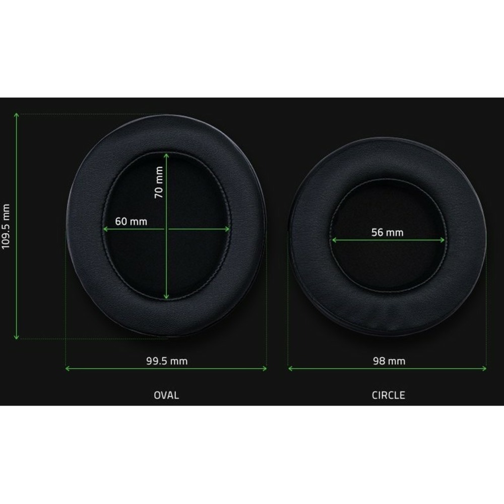 Игровая гарнитура Razer Kraken PRO V2 Oval black