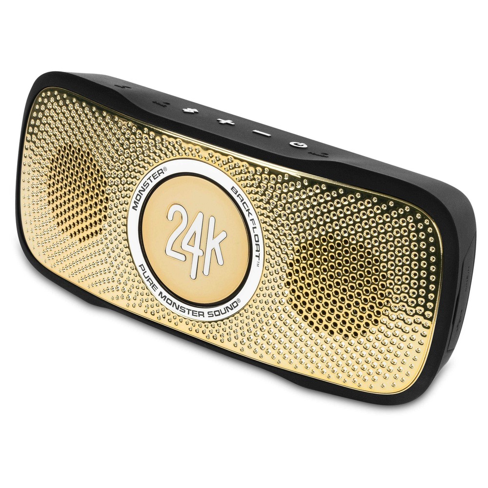 Портативная акустика Monster SuperStar BackFloat Bluetooth Waterproof Floating 24K Gold