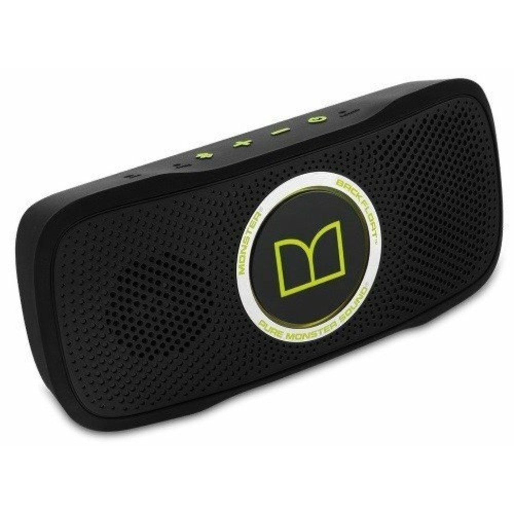 Портативная акустика Monster SuperStar BackFloat Bluetooth Waterproof Floating Neon Green