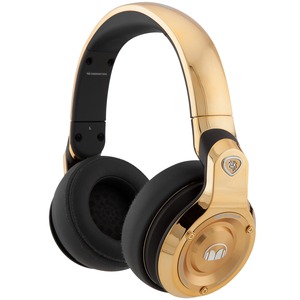 Наушники мониторные для DJ Monster 24K DJ Gold Over-Ear