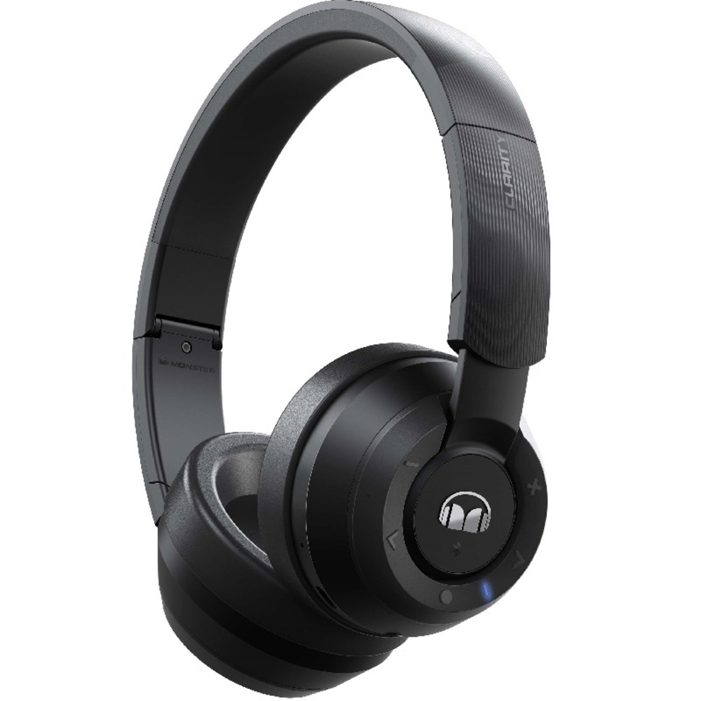 Наушники мониторные беспроводные Monster Clarity Around the Ear Bluetooth Black