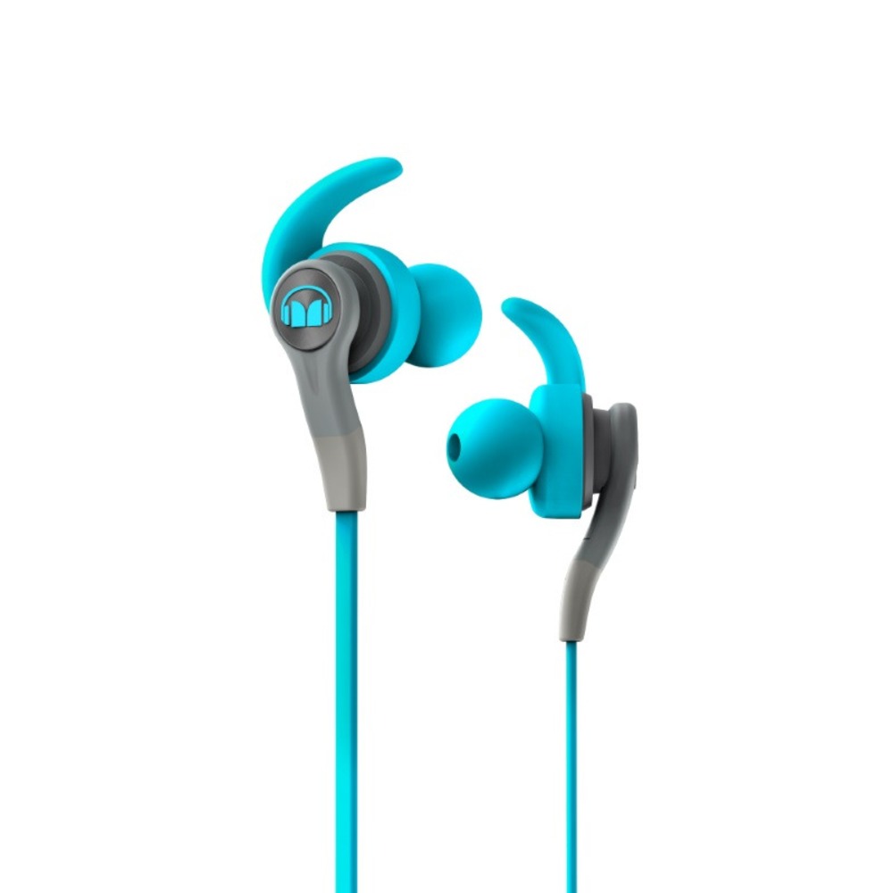 Наушники внутриканальные для спорта Monster iSport Compete Blue In-Ear