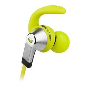 Наушники вставные для спорта Monster iSport Victory Green In-Ear Headphones