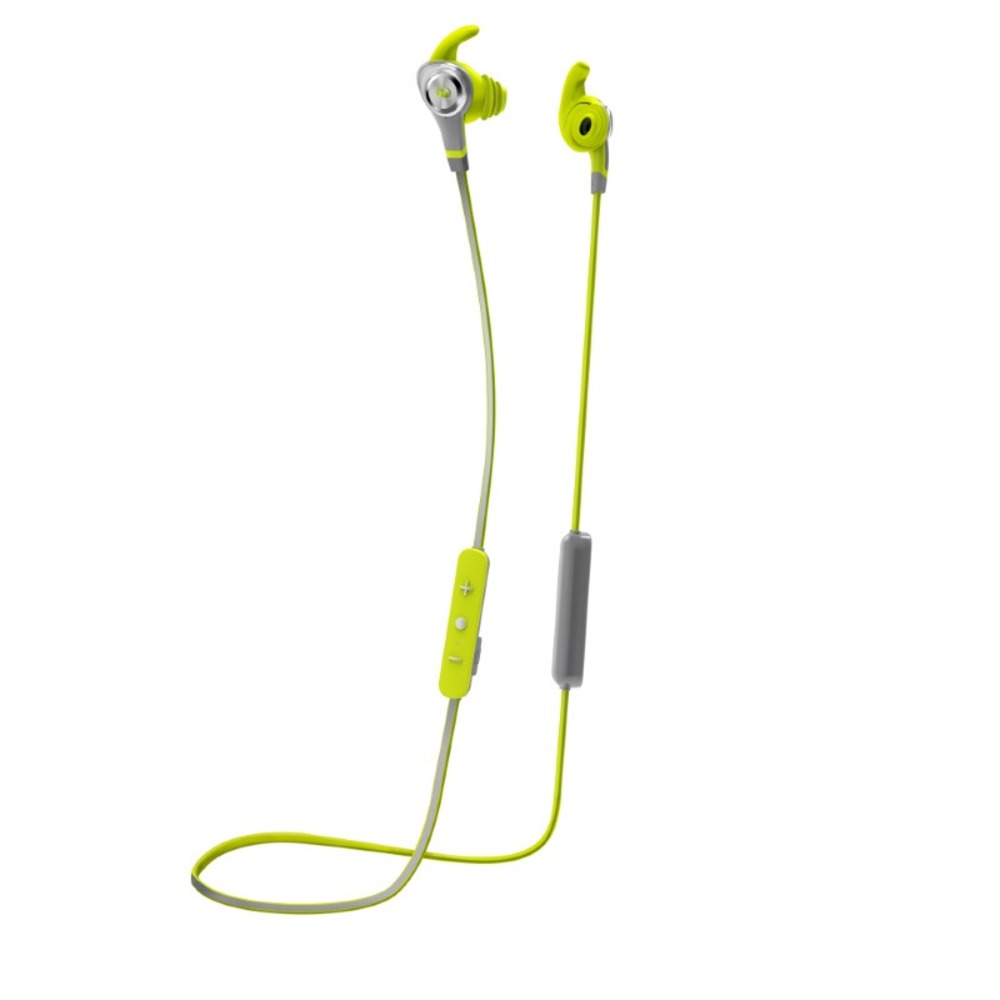 Наушники внутриканальные для спорта Monster iSport Intensity Bluetooth Green In-Ear Wireless