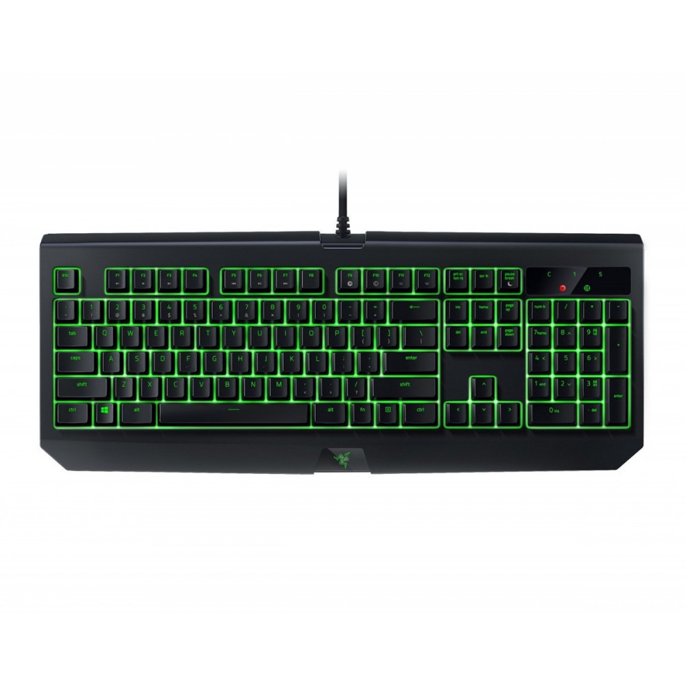 Клавиатура игровая Razer Blackwidow Ultimate Green Switch
